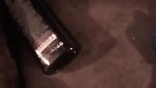 SOLO babe FUCKS herself with Double Ended dildo