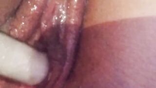 Playing with my wet creamy pussy: sia santana