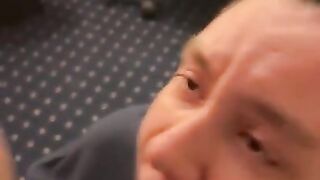 College girl loves throatfuck