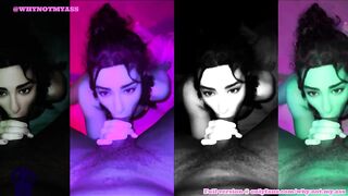 My BBC got a sloppy blowjob from an amateur slut.