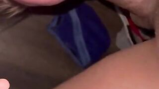Upside down deepthroat face fuck bbc