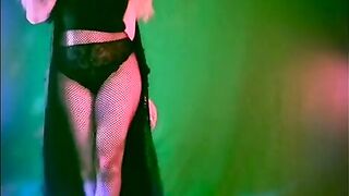 a little smoke and dance, petite latina milf