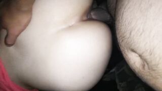Mexican neighbor comes for her daily dose of semen, how delicious it squeezes her ass????????????