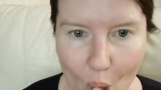 lollipop sucking