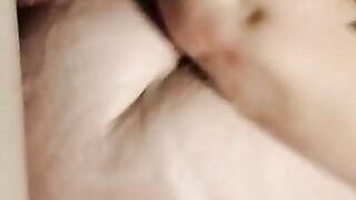 Bbw washing up in the bath
