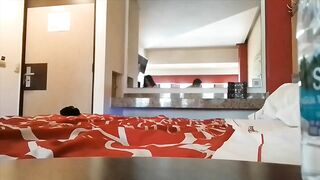 Mexican wife's face twists in pleasure & agony while continuously blasted doggystyle