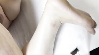 Korean Mistress Tattoo Spanking.