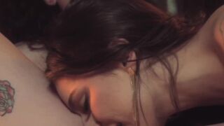 Arabelle Raphael and April Olsen Passionate Hookup