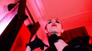 Femdom Fetish Dominatrix Eva Milf Goddess Latex Mistress BDSM Kink High Heels Toys