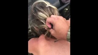 Real Amateur MILF next door POV Outdoor hunting fun