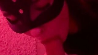 Congratulated on Valentine's Day, cum in mouth