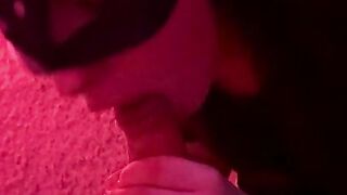 Congratulated on Valentine's Day, cum in mouth