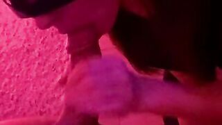 Congratulated on Valentine's Day, cum in mouth
