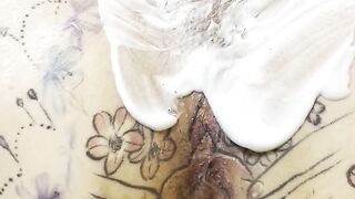 Korean Femdom shaving anal TATTOO SLAVE 001