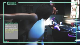 Tips Cause Cam Girl Breast and Ass Expansion