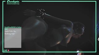 Tips Cause Cam Girl Breast and Ass Expansion