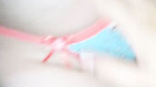 Filming the hot redhead wife in hiding, catching her by surprise!