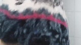 My stepbrother finds video on my cell phone of me masturbating. He wants to fuck with me