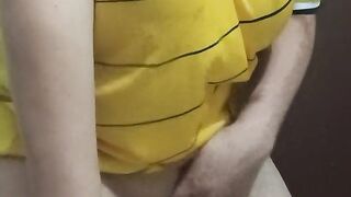 Latina touches her big tits for a follower. Do you want me to do it for you?