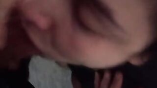Latina sucks dick when man is at work ????????