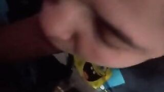 Latina sucks dick when man is at work ????????