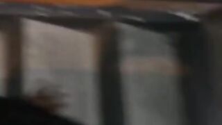 Fucking a black girl in the car and behind a building on the stairs