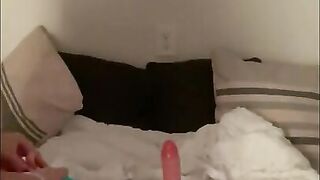 Hot mom riding dildo - intro