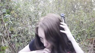 Step Sister Asked To Suck My Dick After School Outdoor