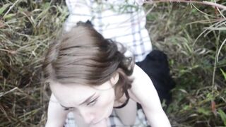 Step Sister Asked To Suck My Dick After School Outdoor