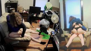 Fan tried his best, cums inside Heather Kane just like the rest