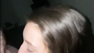 Step sis sucks and fucks until I cum in her mouth