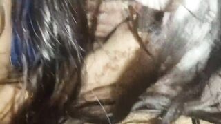Tamil girl Hot Sucking cock boyfriend - cum in mouth real indian homemade(Hindi Audio).