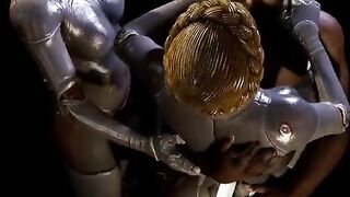Atomic Heart Robot fuck black cock