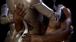 Atomic Heart Robot fuck black cock