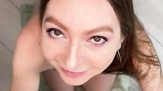 Powerful Cumshot On Her Tits - Day 7