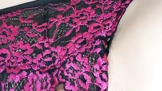 POV: Fingering Me in Easy Access Lingerie