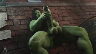 Amazonium delicious sweet masturbation big cock enjoying hot big tits big ass thirsty for cock by Amazonium