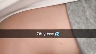 18 year old Teen cheats on boyfriend on Snapchat