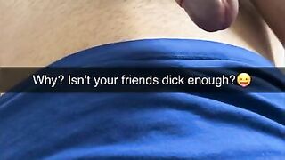 18 year old Teen cheats on boyfriend on Snapchat