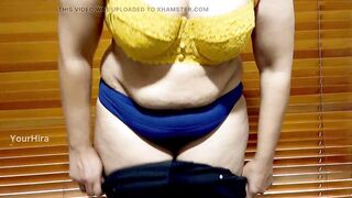 Sexy Indian Wife Bra Change - Teases with Sensual Boobs Press