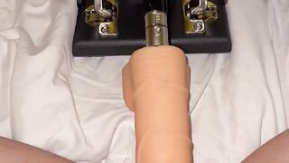 kitten and her thrusting machine