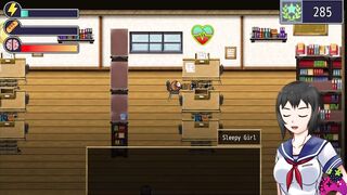 Femdom University Zero E23 - I am tied in the library to serve as a cushion for hot girls