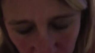 Slut Neighbor Plays With My Cum To Promote Her OnlyFans