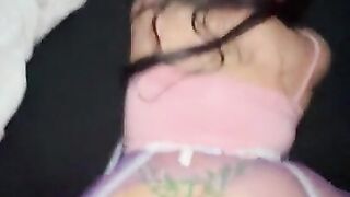Caught my stepsis being a slut on OF so i fucked her