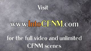 CFNM babes sucking gloryhole dicks