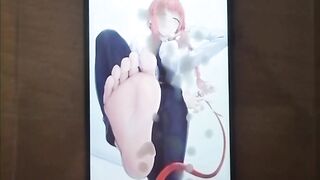 Makima cum tribute compilation