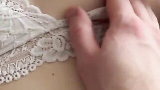 I can't resist her beautiful teen breasts - fetish for connoisseurs