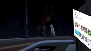 Pulled over & gave that Bimbo that work- Second Life