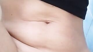 She touches and masturbates for the first time