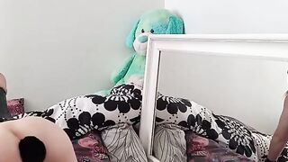Fitting My Bunny Butt Plug and it feels so fucking good